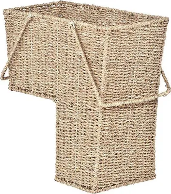Produktbild von Famanu Aufbewahrungskorb mit Griffen - 15 Zoll - Rattan