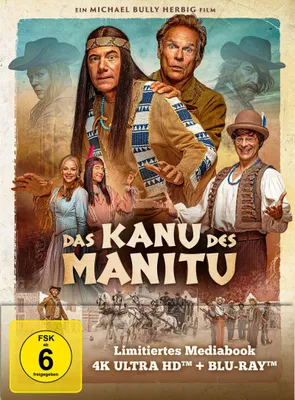 Produktbild von Das Kanu des Manitu. UHD + Blu-ray (Limited Mediabook)