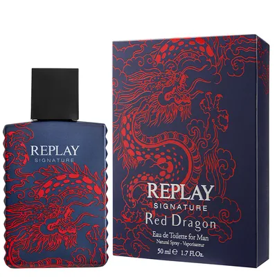 Produktbild von Replay Signature Red Dragon Eau de Toilette für herren 50 ml