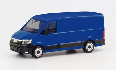 Produktbild von Herpa MAN TG-E Kasten FD, ultramarinblau 095853