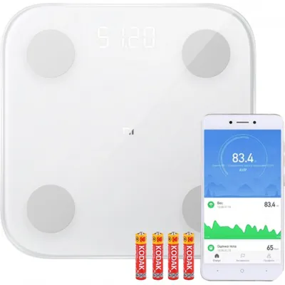 Produktbild von Elektronische Waage Xiaomi Body Smart 150Kg Mit App Und Körperanalyse Body Smart Scale