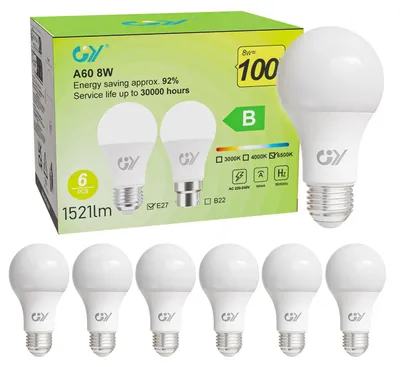 Zdjęcie produktu dla Lampa LED, energooszczędna, wysoka jasność, światło zimne
