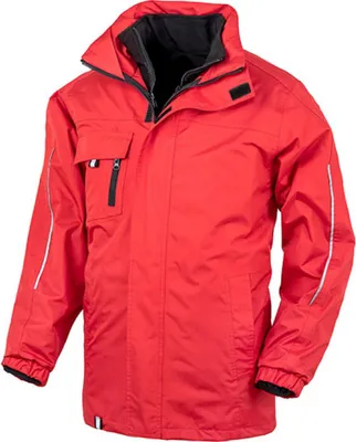 Immagine prodotto di Result Core R236X | Giacca Transit 3-in-1 da donna con interno in softshell - Colore: Rosso - Taglia: XL