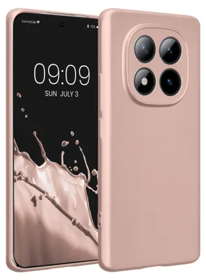 Produktbild von kwmobile Handyhülle für Xiaomi Redmi Note 15 4G / 5G / Poco M8 5G Hülle - weiche Silikon Case metallisch schimmernd - Schutzhülle Cover - Metallic