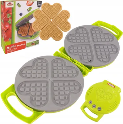 Produktbild von Waffeleisen, Waffeln, Lichter, Geräusche, Haushaltsgeräte, Batterien -1A