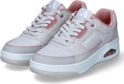 Produktbild von Skechers Damen Low Sneaker/ Schnürschuhe COURTED Beige Leder-Synthetik-Mix Größe: 36