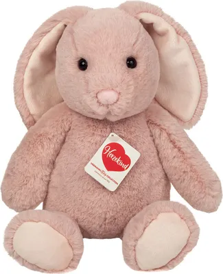 Immagine prodotto di Teddy Hermann Häschen Haley, Kuscheltier, Stofftier, Plüschtier, Rosa, 32 cm, 939702