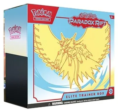 Produktbild von Pokemon Paradox Rift Roaring Moon Elite Trainer Box