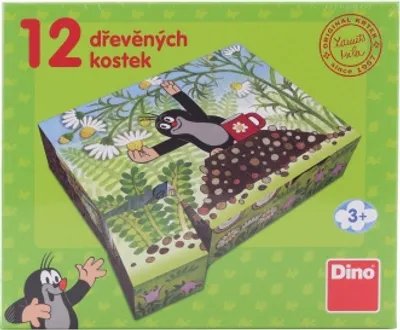 Obrázok produktu pre Kocka Krtko a priatelia 12 kociek