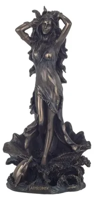 Bronzefigur Aphrodite, 28 x 12 x 14 cm, dekorativ