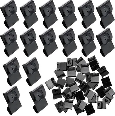 Image de Kit d'accessoires pour cadres photo avec crochets pour photos et images - Kit de suspension pour la maison et le bureau
