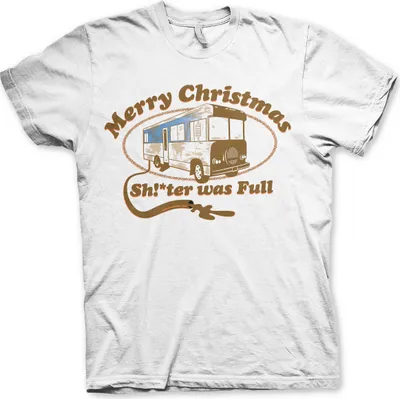 Produktbild von Shitter Was Full T-Shirt - Medium - White