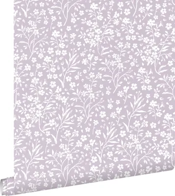 Obrázek produktu pro ESTAhome Tapeta lila fialové květy - 139883 - 50 x 900 cm
