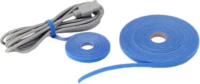 Obrázek produktu pro Kabelová páska s háčkem a smyčkou 9 mm x 5 m modrá ALANTEC