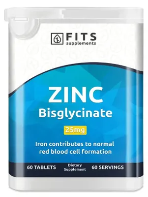 Produktbild von Zinkbisglycinat 25 mg, 60 Tabletten