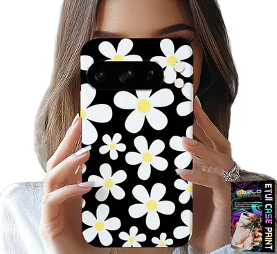 Image de Étui pour Google Pixel 8 Pro - Marguerite, Marguerites, Fleurs, Dos