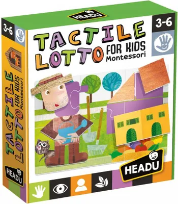 Produktbild von HEADU Montessori Lotto sensorisches Alter 3-6 25374