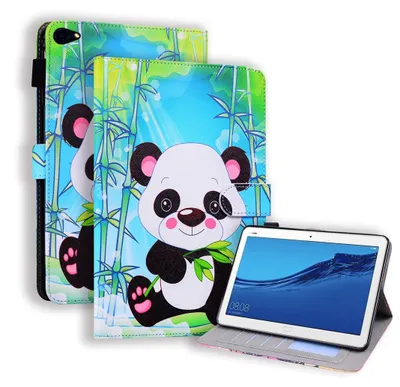 Immagine prodotto di Per Huawei MediaPad M5 Lite 10.1 Motif 64 Custodia per tablet Custodia in pelle Art Sleeve