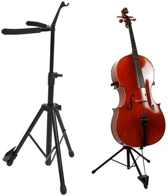 Obrázek produktu pro Skládací stojan na violoncello - úložný box pro violoncella