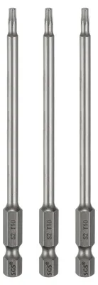 Productafbeelding van Torx Bit Set T10 - 3 Stuks Magnetische Schroefbits 1/4" Hex