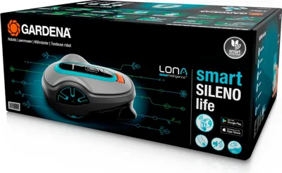 Image de Gardena smart SILENO Life 1500 - Set - Tondeuse à gazon robotisée - sans fil - 7 kW - 22 cm