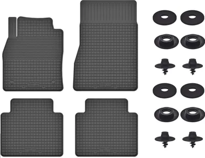 Produktbild von Gummimatten Mit Stoppern Für: Nissan X-Trail Iii T32 (2013-2017) Schwarz Set