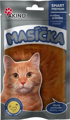 Obrázok produktu pre Akinu MASIKKA Kuracie rezne pre mačky 50 g