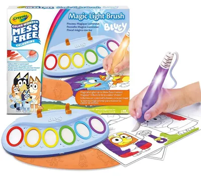 Produktbild von Crayola Color Wonder Bluey Light-up Magic Brus Kunsthandwerk    One Size