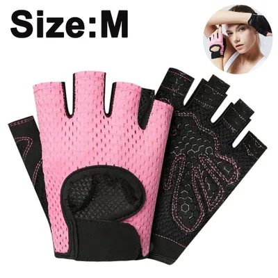 Produktbild von Fitness,Handschuhe,Damen,Herren,Atmungsaktive,Gewichtheben,Trainingshandschuhe,für,Sport,Gym,Krafttraining,Bodybuilding,Workout,Radfahren