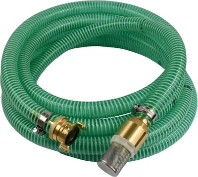 Produktbild von 1"/25mm Saug- + Druckschlauch mit Saugkorb, Rückschlagventil + Saugkupplung 9m