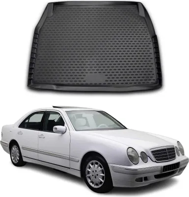 Image de Tapis de coffre pour Mercedes Classe E W210 1995-2002 Caoutchouc TPE