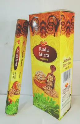 Weihrauchstäbchen Arruda-Myrrhe, 120 Stück, 6er-Pack