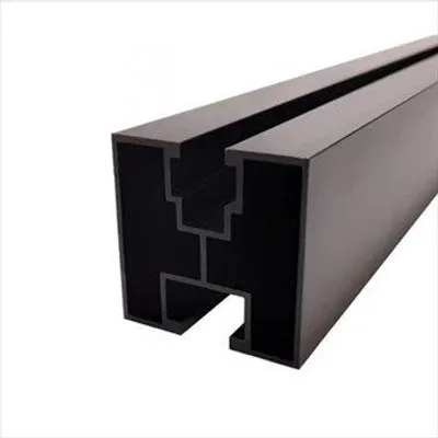 Obrázek produktu pro FVE ČERNÝ Hliníkový montážní H profil 40x40mm, 2,4m, délka 2400mm pro M10 hlavu