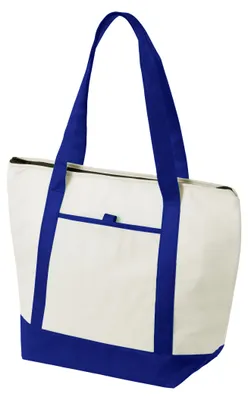 Produktbild von Bullet Kühltasche Lighthouse, nicht gewebt PF1327 (44.5 x 15.2 x 34.3 cm) (Natur/Königsblau)