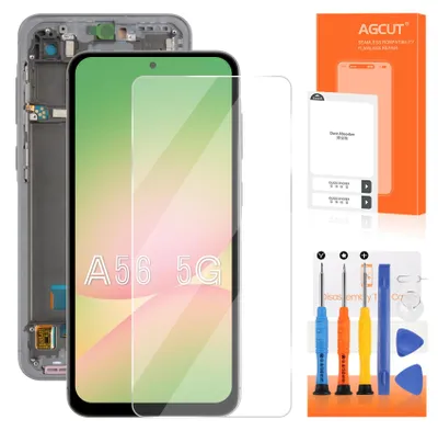Ersatz-LCD-Display für Samsung Galaxy A56 5G, Schwarz