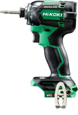 Produktbild von Hikoki WH18DCW4Z, Schlagschrauber, Pistolengriff, 1/4", Schnellwechselfutter, Schwarz, Grün, Bürstenlos