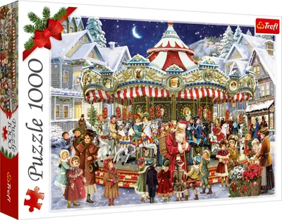 Produktbild von TREFL Puzzle Vánoč ní kolotoč  1000 dílků