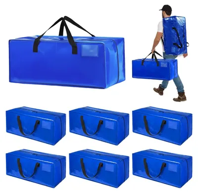 Image de Lot de 6 grands sacs de rangement étanches, 90 litres