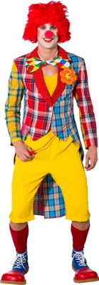 Produktbild von Frack Clown Herren, bunt