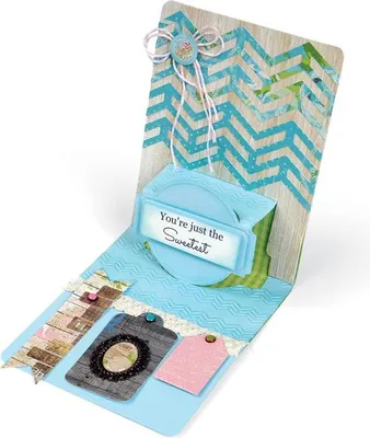 Produktbild von SIZZIX Stanzform Präge Stanzschablone Cutting Die, Decorative Strip 658786