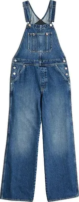 Produktbild von G-star D24398-e107 Straight Fit Latzhose Blau M Damen Blau M