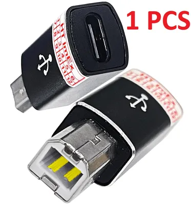 Produktbild von USB C auf USB B Druckeradapter USB C Druckerkabel/Scannerkabel Kompatibel mit