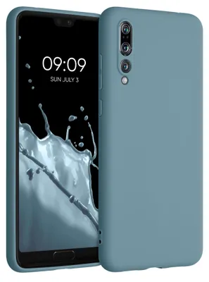 Produktbild von kwmobile Handyhülle für Huawei P20 Pro Hülle - TPU Case - Kabelloses Laden - Schutzhülle Cover in Arctic Night