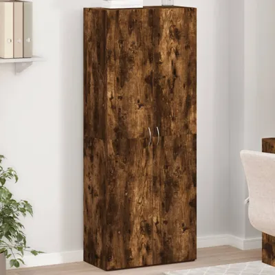 Produktbild von Design New Aktenschrank Räuchereiche 60x32x153 cm Holzwerkstoff - Aktenschränke Möbel2025 CHY6459241 2parcel