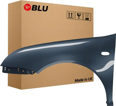 Immagine prodotto di BLU Parafango compatibile con VW Volkswagen Bora 1J1 1J6 LC7V Sinistra Grau BlauAnthrazit | 1998-2005 | Anteriore | Verniciato | Pronto per il montaggio | Acciaio