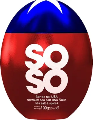 Produktbild von SOSO Factory Fleur de Sel "USA"