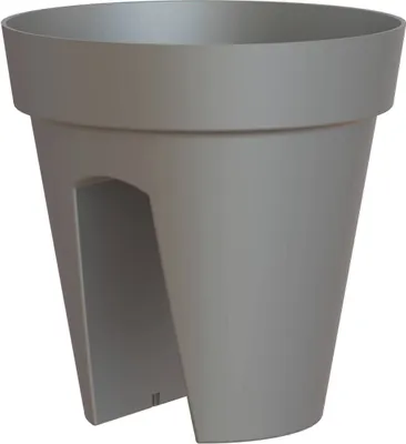 Produktbild von Artevasi Capri Balcony Pot, Anthrazit, 10 l, 450 mm, 300 mm, 300 mm, 6 Stück(e)