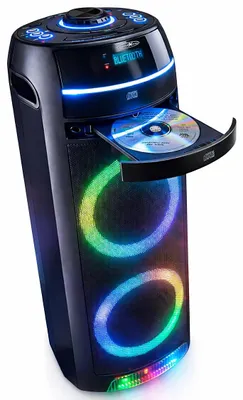 Image de Haut-parleur Bluetooth portable pour fêtes, 480 W - Enceinte mobile avec une autonomie de 10 heures