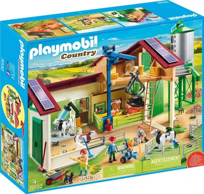 Produktbild von PLAYMOBIL 70132 Bauernhof mit Silo