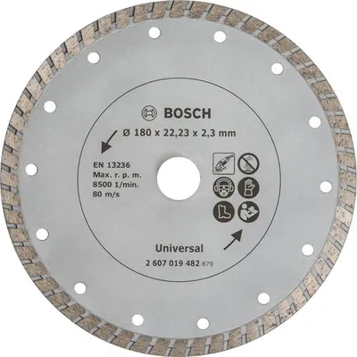 Produktbild von Diamanttrennscheibe Turbo, Durchmesser: 180 mm